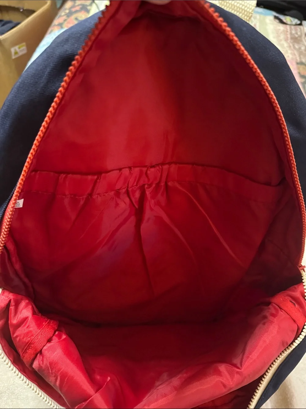 American Eagle Outfitters Navy, Red & Cream Men's Backpack